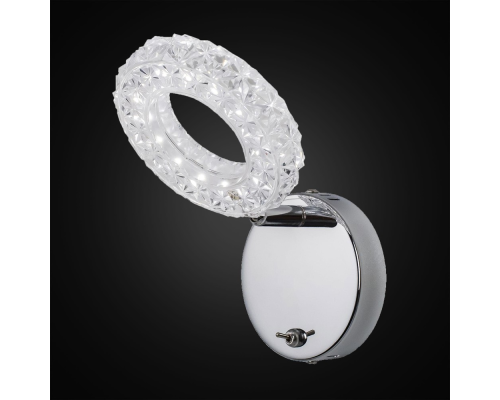 Citilux Кристалино CL559511 LED Спот поворотный с выключателем Хром