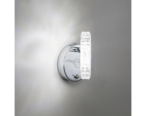 Citilux Кристалино CL559511 LED Спот поворотный с выключателем Хром