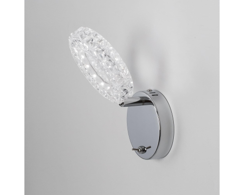 Citilux Кристалино CL559511 LED Спот поворотный с выключателем Хром