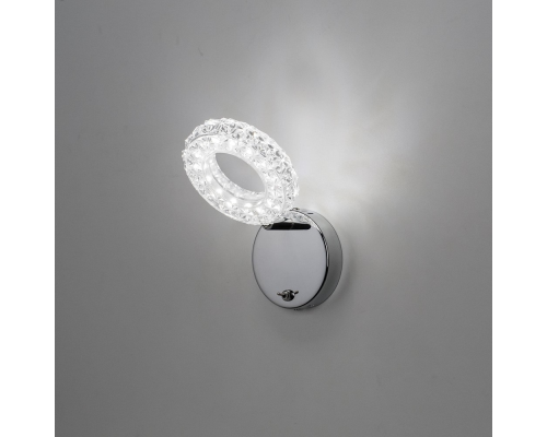 Citilux Кристалино CL559511 LED Спот поворотный с выключателем Хром