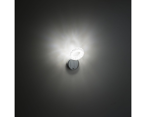 Citilux Кристалино CL559511 LED Спот поворотный с выключателем Хром