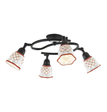 Citilux Ажур CL534543 Спот поворотный Чёрный Красный