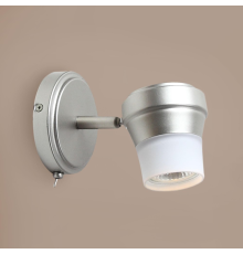 Citilux Трек Акцент CL561511 Спот с выключателем Серебро