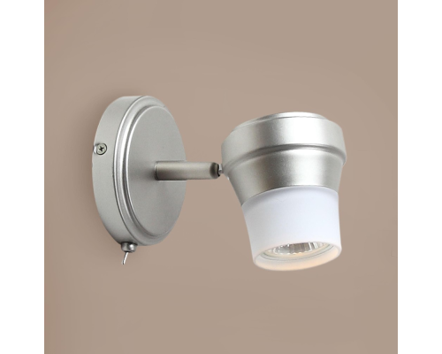 Citilux Трек Акцент CL561511 Спот с выключателем Серебро