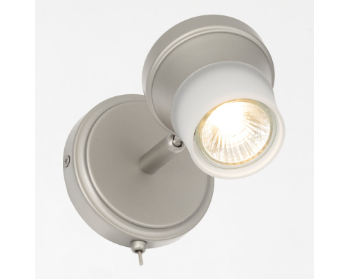 Citilux Трек Акцент CL561511 Спот с выключателем Серебро