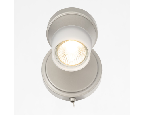 Citilux Трек Акцент CL561511 Спот с выключателем Серебро