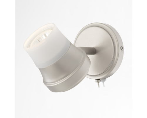 Citilux Трек Акцент CL561511 Спот с выключателем Серебро