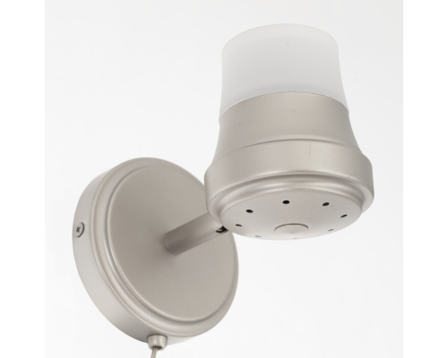 Citilux Трек Акцент CL561511 Спот с выключателем Серебро