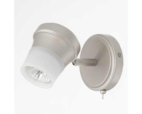 Citilux Трек Акцент CL561511 Спот с выключателем Серебро