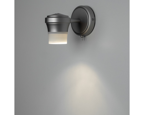 Citilux Трек Акцент CL561511 Спот с выключателем Серебро