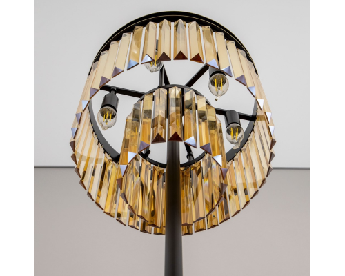 Citilux Мартин CL332962 Торшер хрустальный Шампань