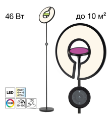 Citilux LOONG CL810031 LED RGB Торшер с пультом Чёрный