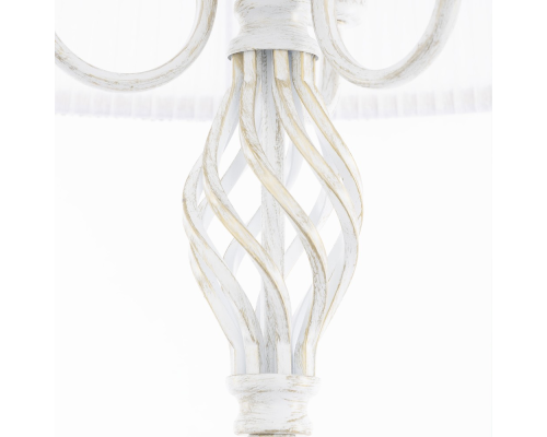 Citilux Вена CL402920T Торшер патина со столиком и белым абажуром