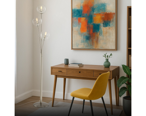 Citilux Томми CL102931 Торшер Матовый Хром