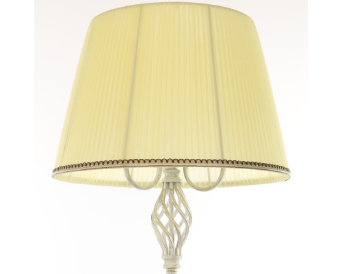 Citilux Вена CL402923T Торшер патина со столиком и кремовым абажуром