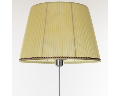 Citilux Линц CL402973 Торшер хром с кремовым абажуром