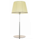Citilux Линц CL402973T Торшер хром со столиком и кремовым абажуром