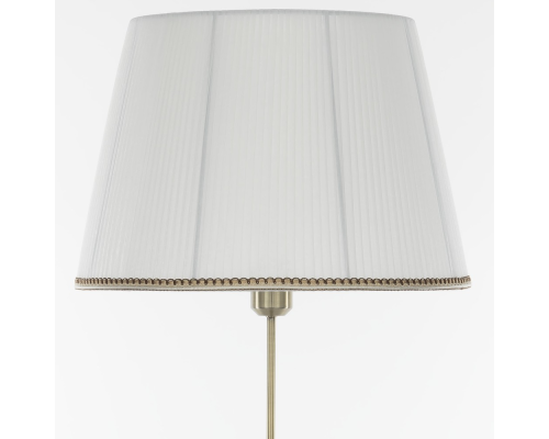 Citilux Линц CL402980T Торшер бронза со столиком и белым абажуром