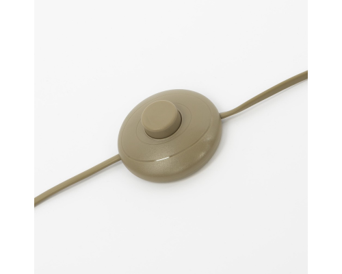 Citilux Линц CL402980T Торшер бронза со столиком и белым абажуром