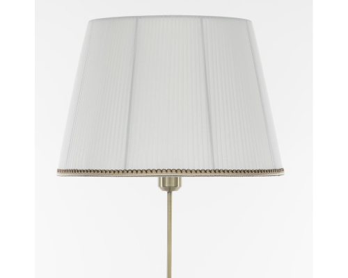 Citilux Линц CL402980 Торшер бронза с белым абажуром