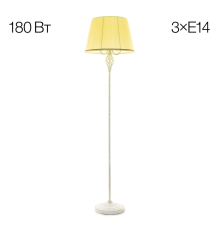 Citilux Вена CL402923 Торшер патина с кремовым абажуром