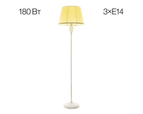 Citilux Вена CL402923 Торшер патина с кремовым абажуром