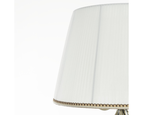 Citilux Вена CL402930 Торшер бронза с белым абажуром