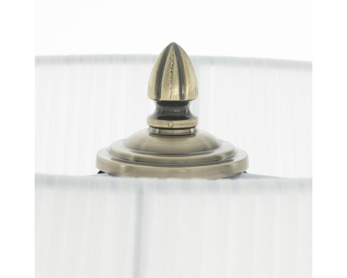 Citilux Вена CL402930 Торшер бронза с белым абажуром