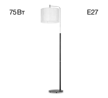 Citilux Тевин CL806031 Торшер с серым абажуром