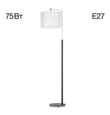 Citilux Тевин CL806031 Торшер с серым абажуром