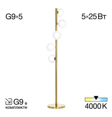 Citilux Рунд CL205950N Торшер Бронза