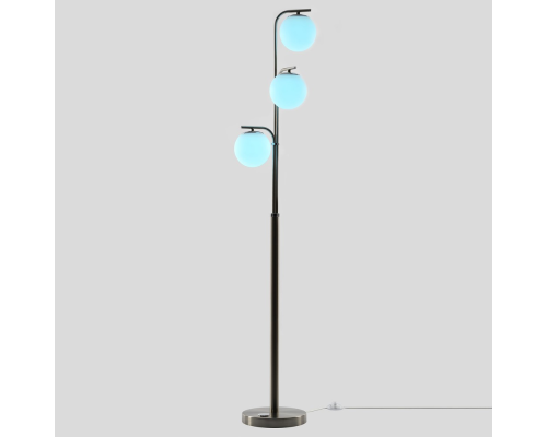 Citilux Адам Смарт CL228A931 RGB LED Умный торшер Матовый Хром