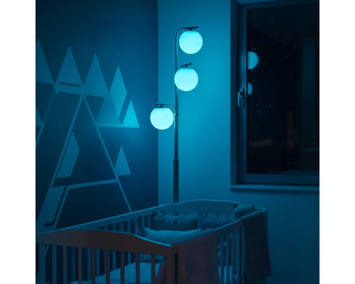 Citilux Адам Смарт CL228A931 RGB LED Умный торшер Матовый Хром