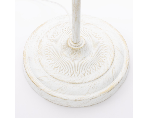 Citilux Базель CL407921T Торшер патина со столиком и бежевым абажуром