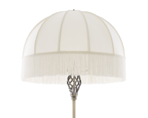 Citilux Базель CL407931T Торшер бронза со столиком и бежевым абажуром