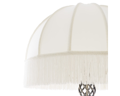 Citilux Базель CL407931T Торшер бронза со столиком и бежевым абажуром