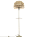 Citilux Базель CL407935T Торшер бронза со столиком и абажуром Вышивка
