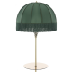 Citilux Базель CL407932T Торшер бронза со столиком и зелёным абажуром