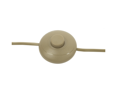 Citilux Базель CL407932T Торшер бронза со столиком и зелёным абажуром