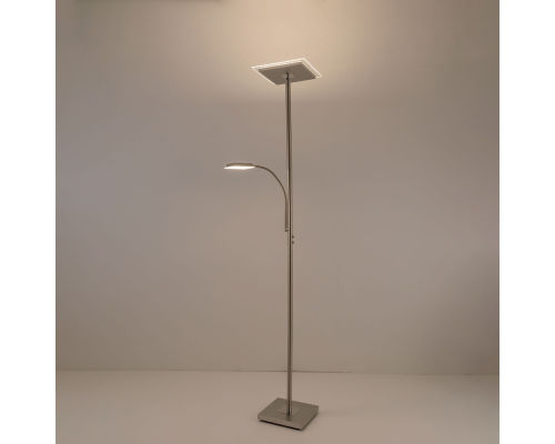 Citilux Харди CL802011 LED Торшер с диммером Матовый Хром