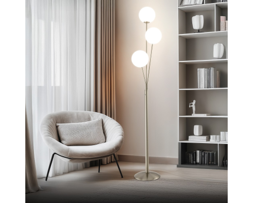 Citilux Томми CL102934 Торшер Матовый Хром