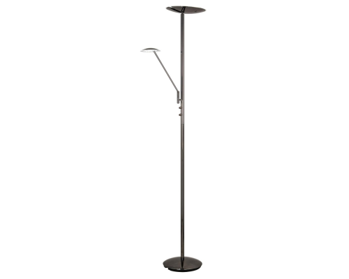 Citilux Дискус CL802004 Торшер светодиодный с диммером Чёрный Хром