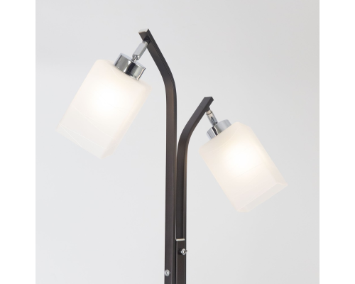 Citilux Оскар CL127921 Торшер с поворотными плафонами Венге Хром