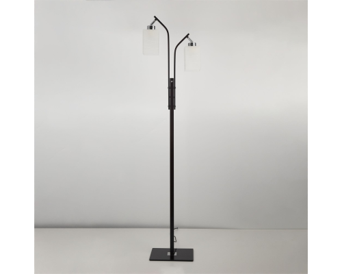 Citilux Оскар CL127921 Торшер с поворотными плафонами Венге Хром