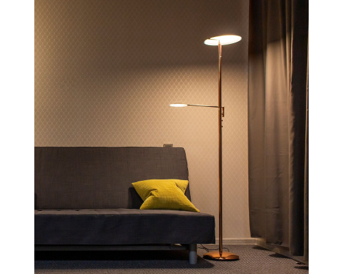 Citilux Дискус CL802005 Торшер светодиодный с диммером Медь