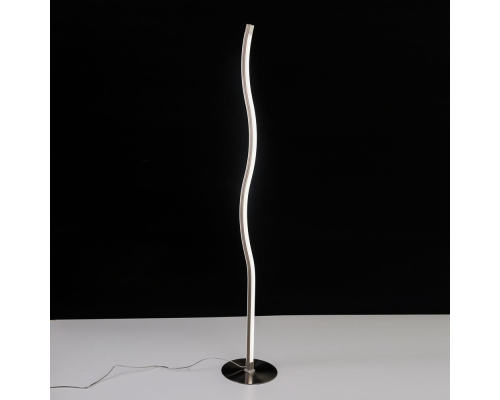 Citilux Гуффин CL804001 Торшер светодиодный с диммером Матовый Хром