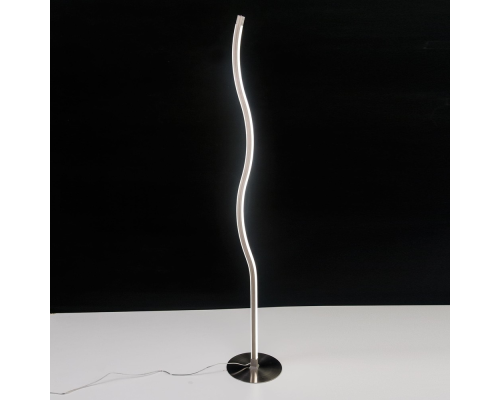 Citilux Гуффин CL804001 Торшер светодиодный с диммером Матовый Хром