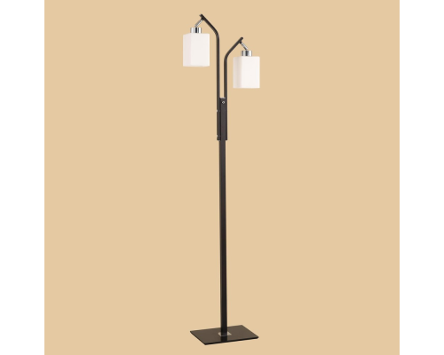 Citilux Маркус CL123921 Торшер с поворотными плафонами Венге Хром