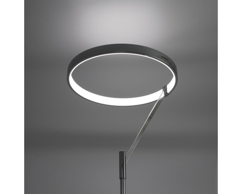 Citilux Джек CL226921 Торшер светодиодный с диммером Хром