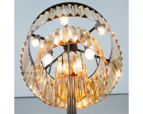 Citilux Мартин CL332992 Торшер хрустальный Шампань